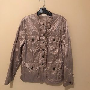 Chico’s Ruffle Texture Rory Jacket